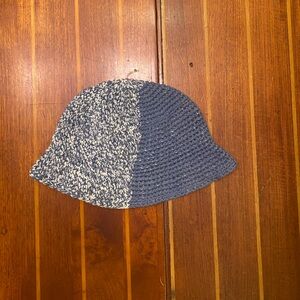 2 tone cotton bucket hat
